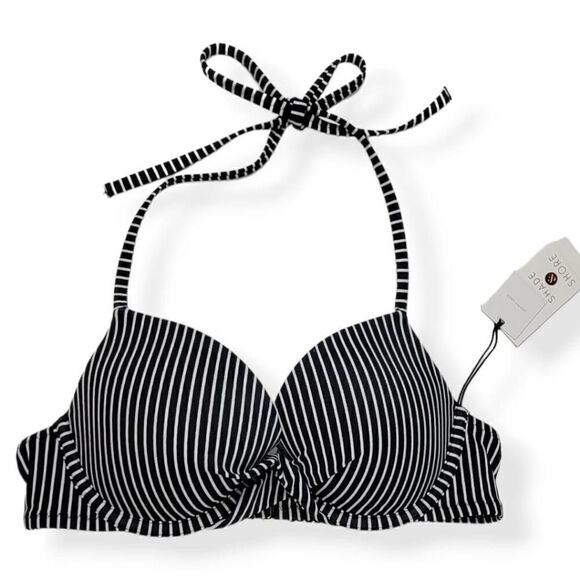 Shade & Shore  Underwired  Lightly Lined Bikini Top 34B - Picture 1 of 3